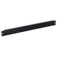 Panel ciego frontal 1U 19", Phasak negro